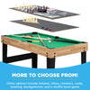 Best Choice Products 2X4Ft 10-In-1 Combo Game Table Set W/ Hockey, Foosball, Pool, Shuffleboard, Ping Pong, Chess, Cards