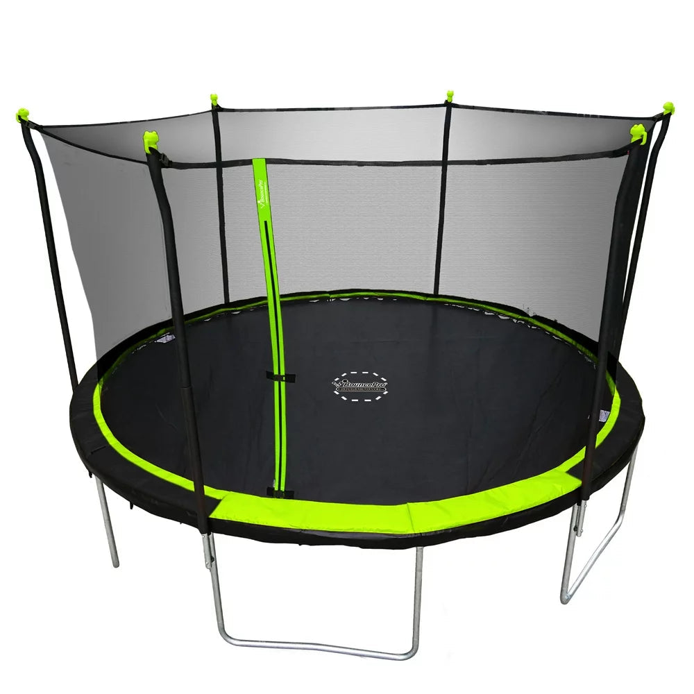 Bounce Pro 14Ft Trampoline with Enclosure Combo