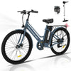 COLORWAY 26&quot; Electric Bike for Woman, 500W Powerful Motor, 36V 12AH Removable Battery E Bike, , Max. Speed 19.9MPH Electric Bicycle