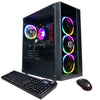 Cyberpowerpc Gamer Master Gaming Desktop, AMD Ryzen 5 5500, 16GB, AMD Radeon RX 6700 10GB, 1TB SSD, Black, GMA6800WST