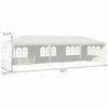 Costway 10&#039;X30&#039; Party Wedding Tent Event Canopies Heavy Duty Pavilion 5 Sidewall 44Lbs