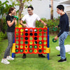 Costway Jumbo 4-To-Score 4 in a Row Giant Game Set Kids Adults Family Fun