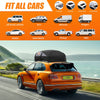 Adnoom Rooftop Cargo Carrier Bag 20 Cubic Feet Waterproof Car Roof Bag Cargo Carrier Vehicle Soft-Shell Carriers Storage Carrying Bag + 8 Reinforced Straps Suitable Fits All Cars With/Without Rack