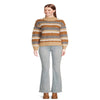 99 Jane Street Women&#039;S Mock Neck Pullover Sweater with Long Sleeves, Midweight, Sizes XS-XXXL