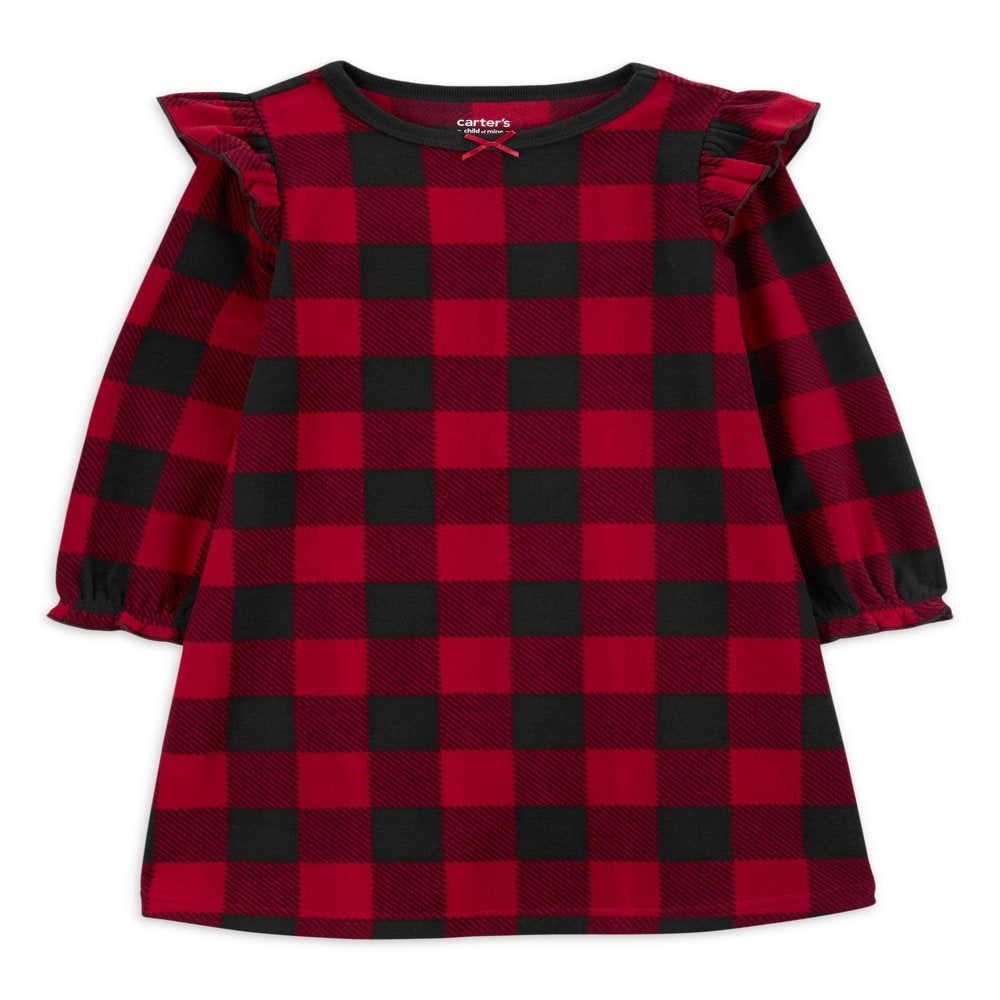 Carter&#039;S Child of Mine Baby and Toddler Girls Christmas Gown, Sizes 12M-5T