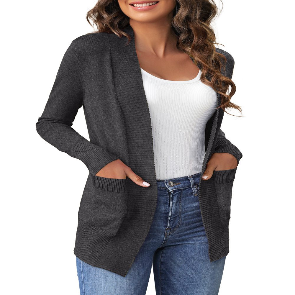 A.Jesdani Women&#039;S Cardigan Casual Lightweight Knit Cardigan Sweaters S-XXL