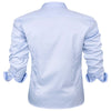 Alimens &amp; Gentle Mens Long Sleeve Stretch Cotton Dress Shirt Regular Fit Button Down