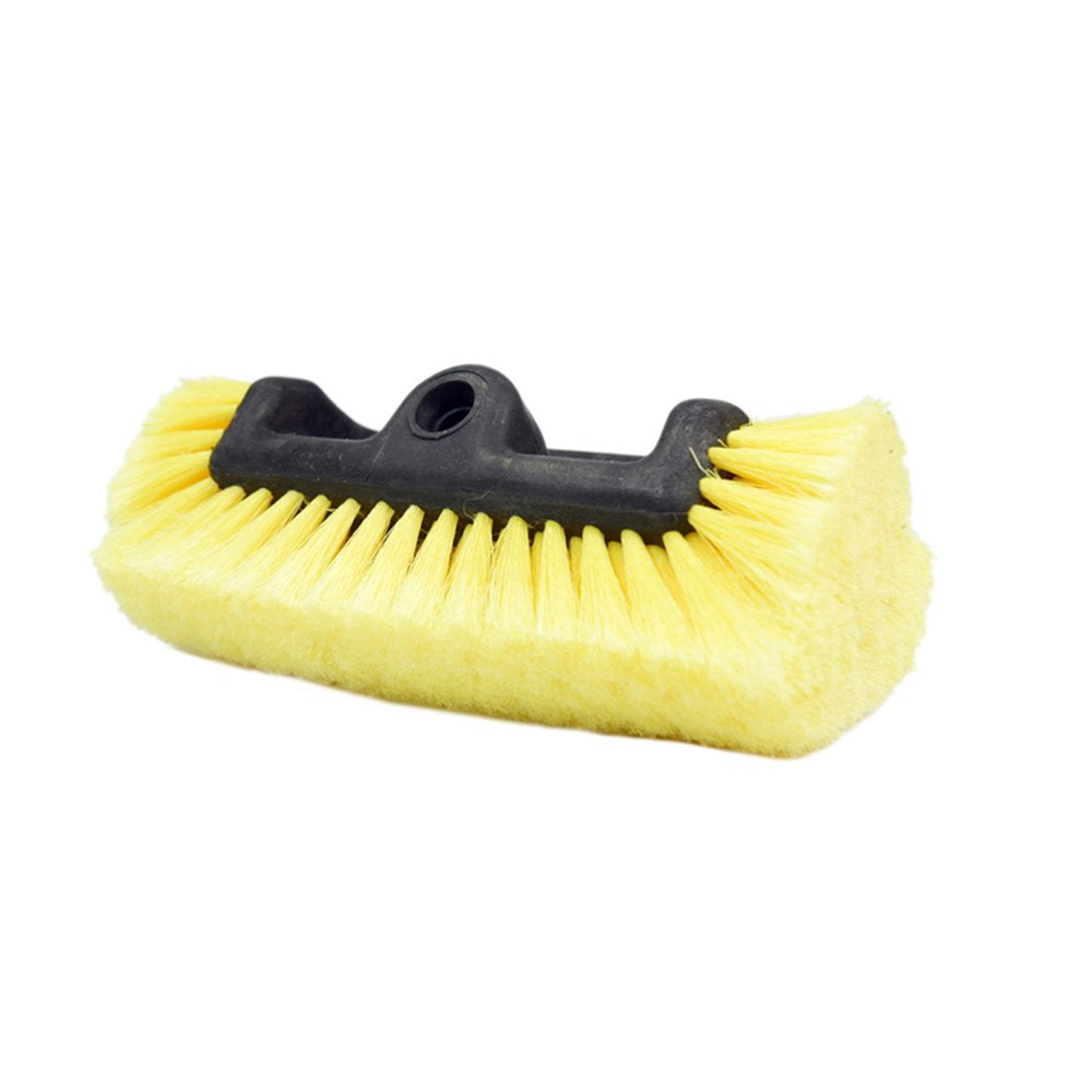 Carcarez Car Truck Boat RV 10&quot; Heavy-Duty Tri-Angle Wash Brush Head Soft Brush