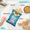 12-Pack Himalayan Salt Chickpea Chips | Gluten-Free, Preservative-Free &amp; Healthy for You, High Protein, Non-Gmo, Vegan Snacks | Kibo Foods