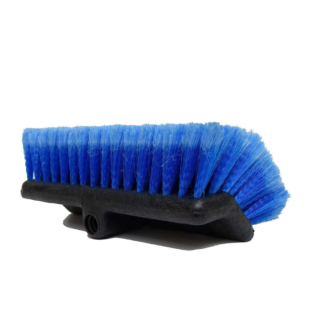 Carcarez Heavy Duty Auto Wash 10&quot; Flow-Thru Tri Level Brush Head,Blue, Pack of 1