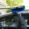 Carcarez Heavy Duty Auto Wash 10&quot; Flow-Thru Tri Level Brush Head,Blue, Pack of 1