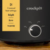 Crock-Pot 7-Quart Manual Slow Cooker, Black