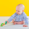 Bright Starts Rattle &amp; Shake Bpa-Free Baby Barbell Toy, Green, Ages Newborn+