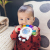 Baby Einstein Outstanding Opus the Octopus Chillable Baby Rattle &amp; Teether Sensory Toy, Unisex, Multicolored