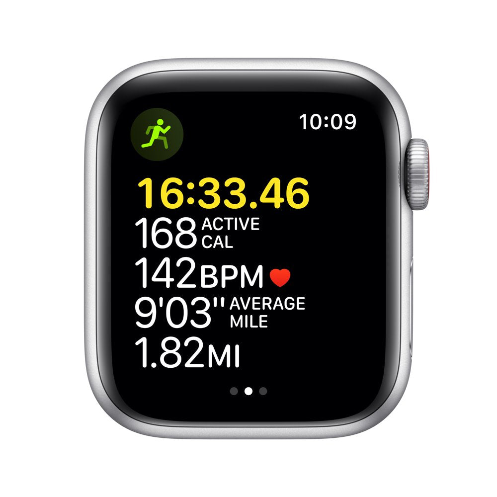 Apple Watch SE (1St Gen) GPS + Cellular 40Mm Silver Aluminum Case Abyss Blue Sport Band - Regular with Family Set Up