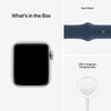 Apple Watch SE (1St Gen) GPS + Cellular 40Mm Silver Aluminum Case Abyss Blue Sport Band - Regular with Family Set Up