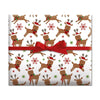 Current Merry Reindeer Jumbo Multi-Color Christmas Heavyweight Tear Resistant Gift Wrap Paper, 67 Sq Ft.