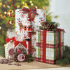 Current Merry Reindeer Jumbo Multi-Color Christmas Heavyweight Tear Resistant Gift Wrap Paper, 67 Sq Ft.