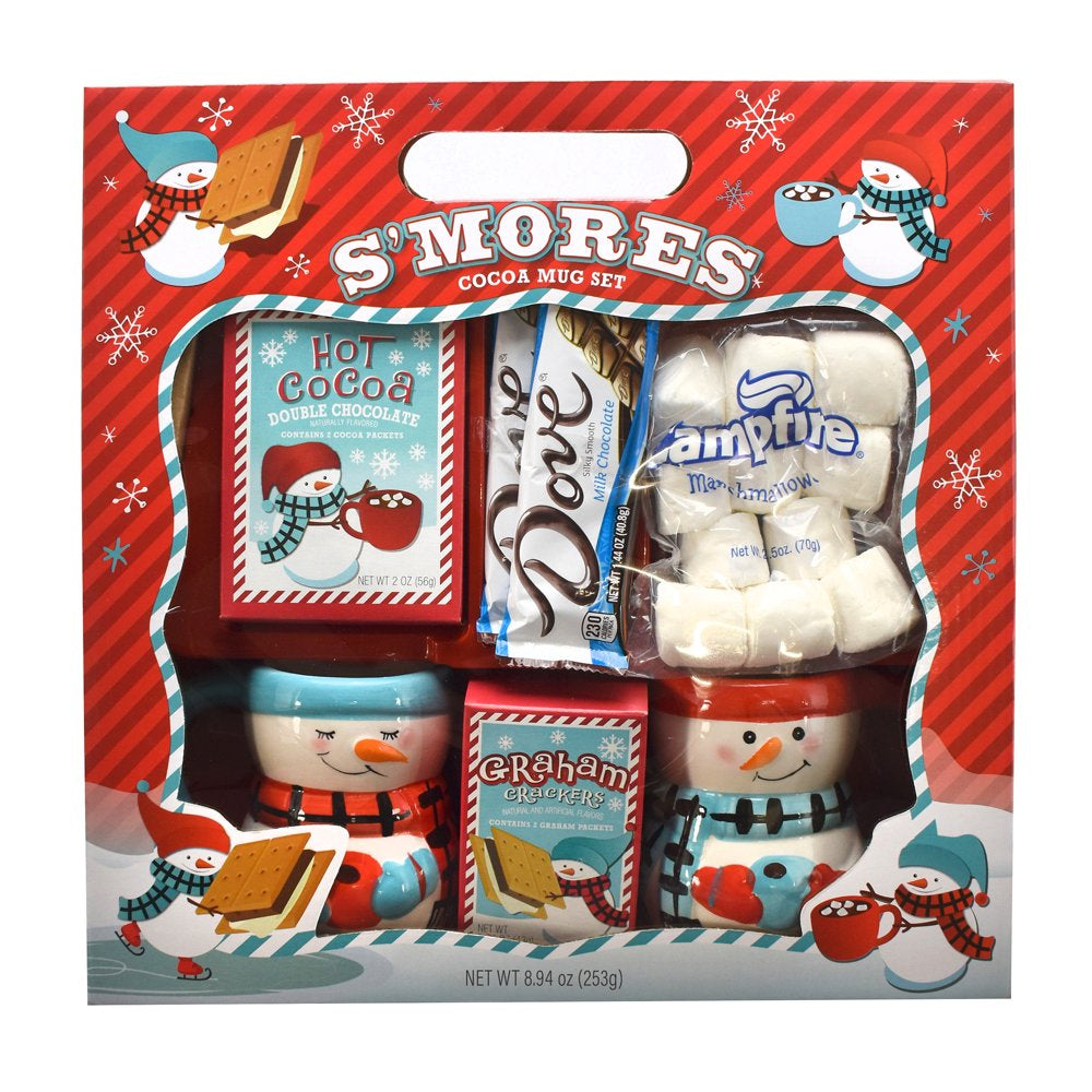 Dove Chocolate S&#039;Mores 2 Mug Boxed Christmas Gift Set, 8.94Oz