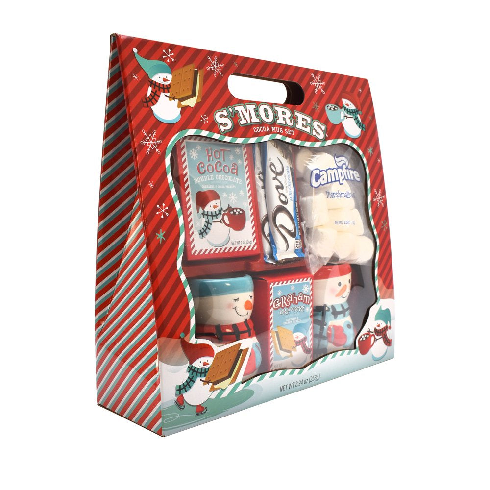 Dove Chocolate S&#039;Mores 2 Mug Boxed Christmas Gift Set, 8.94Oz