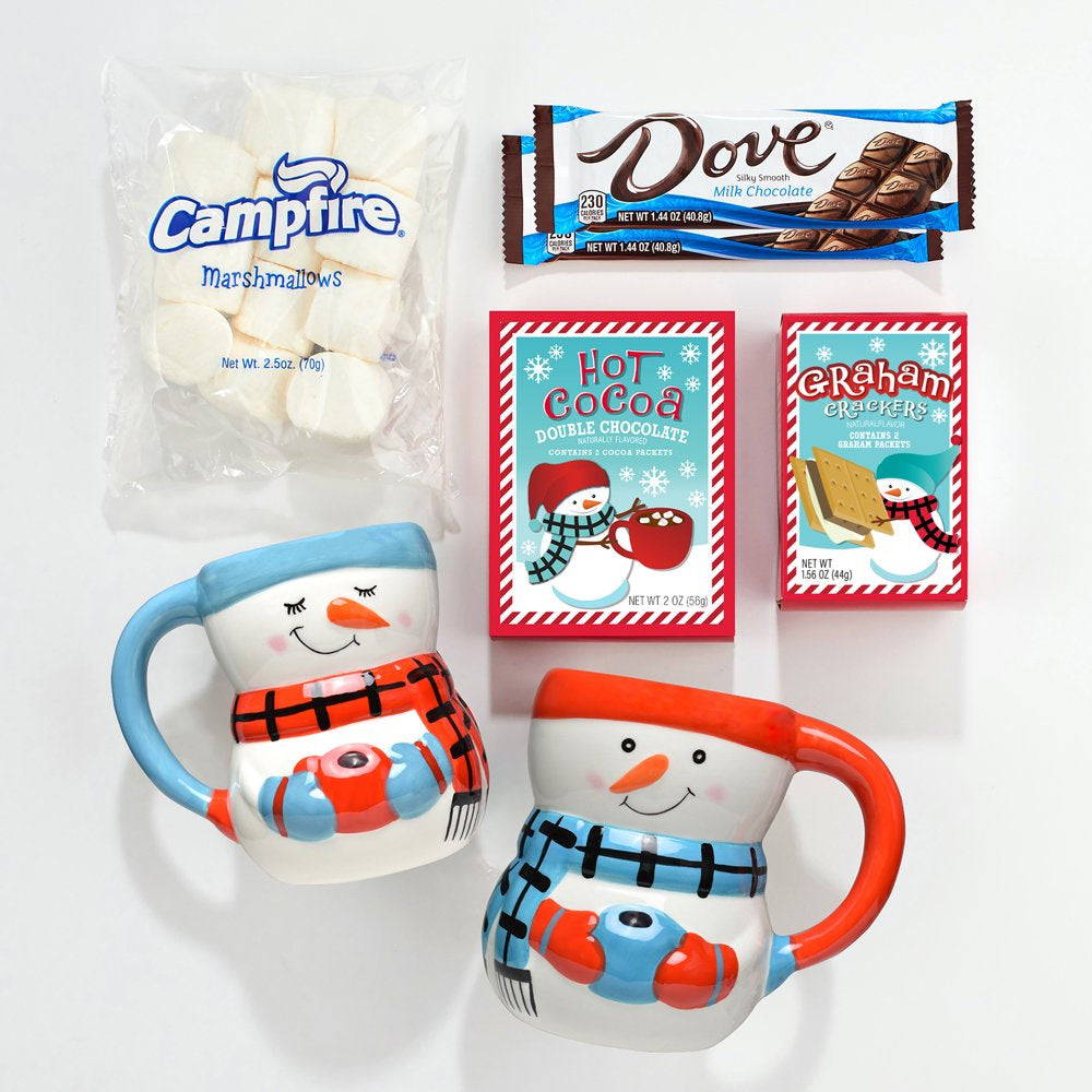 Dove Chocolate S&#039;Mores 2 Mug Boxed Christmas Gift Set, 8.94Oz