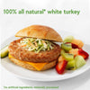 Butterball All Natural Frozen White Turkey Burgers, 1/4 Lb. Patties, 1.5 Lb. Package