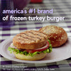 Butterball All Natural Frozen White Turkey Burgers, 1/4 Lb. Patties, 1.5 Lb. Package