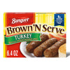 Banquet Brown &#039;N Serve Turkey Sausage Links, 6.4 Oz (Frozen)