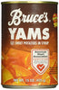 , Yams, Cut Sweet Potatoes in Syrup, 15Oz Can (Pack of 6)