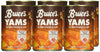 , Yams, Cut Sweet Potatoes in Syrup, 15Oz Can (Pack of 6)