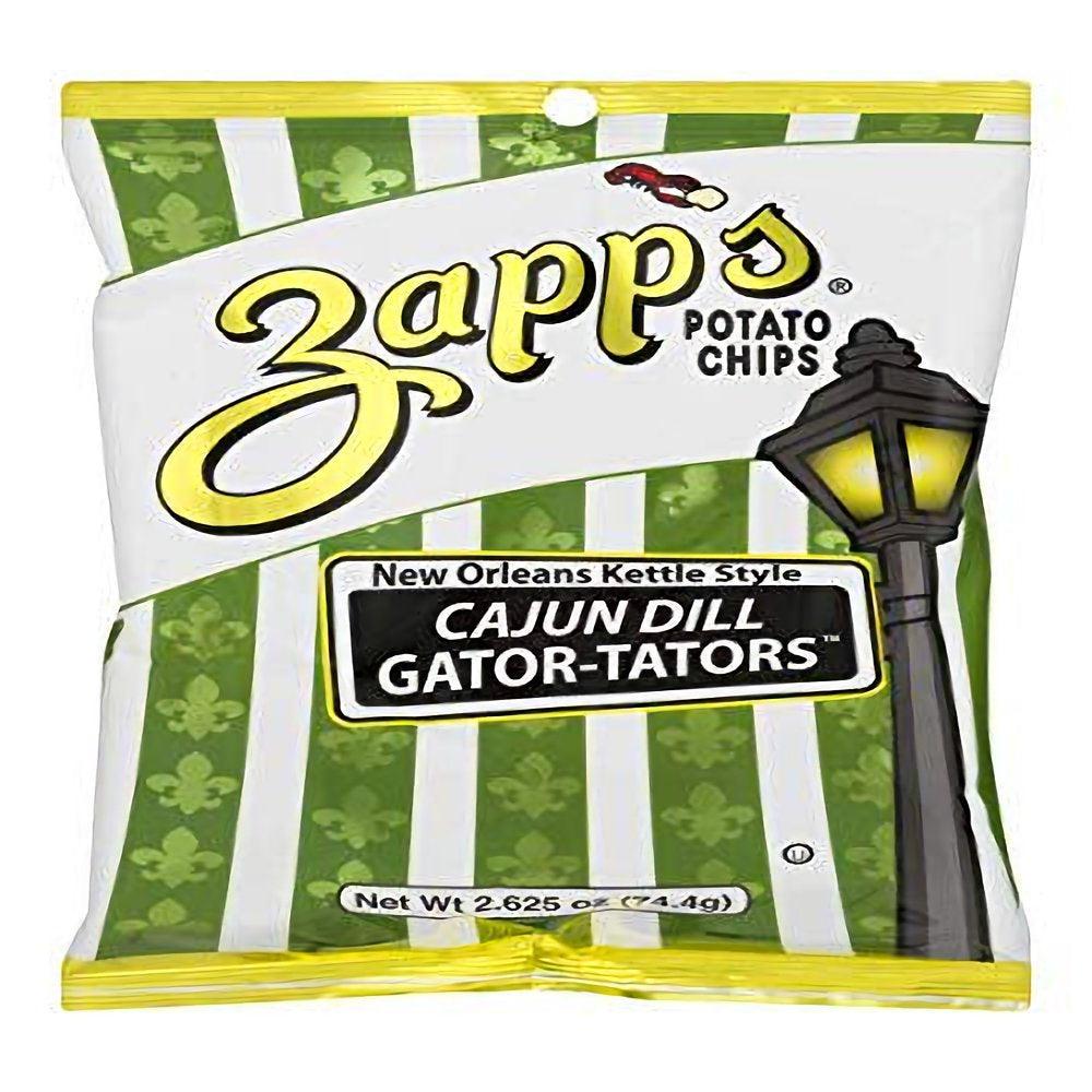 ZAPP'S Potato Chips Variety Pack | Evil Eye, Voodoo, Voodoo Heat, Mesquite BBQ, Cajun Dill Gatortator, 2.5 Oz Hungry Sized Bags | 5-Pack