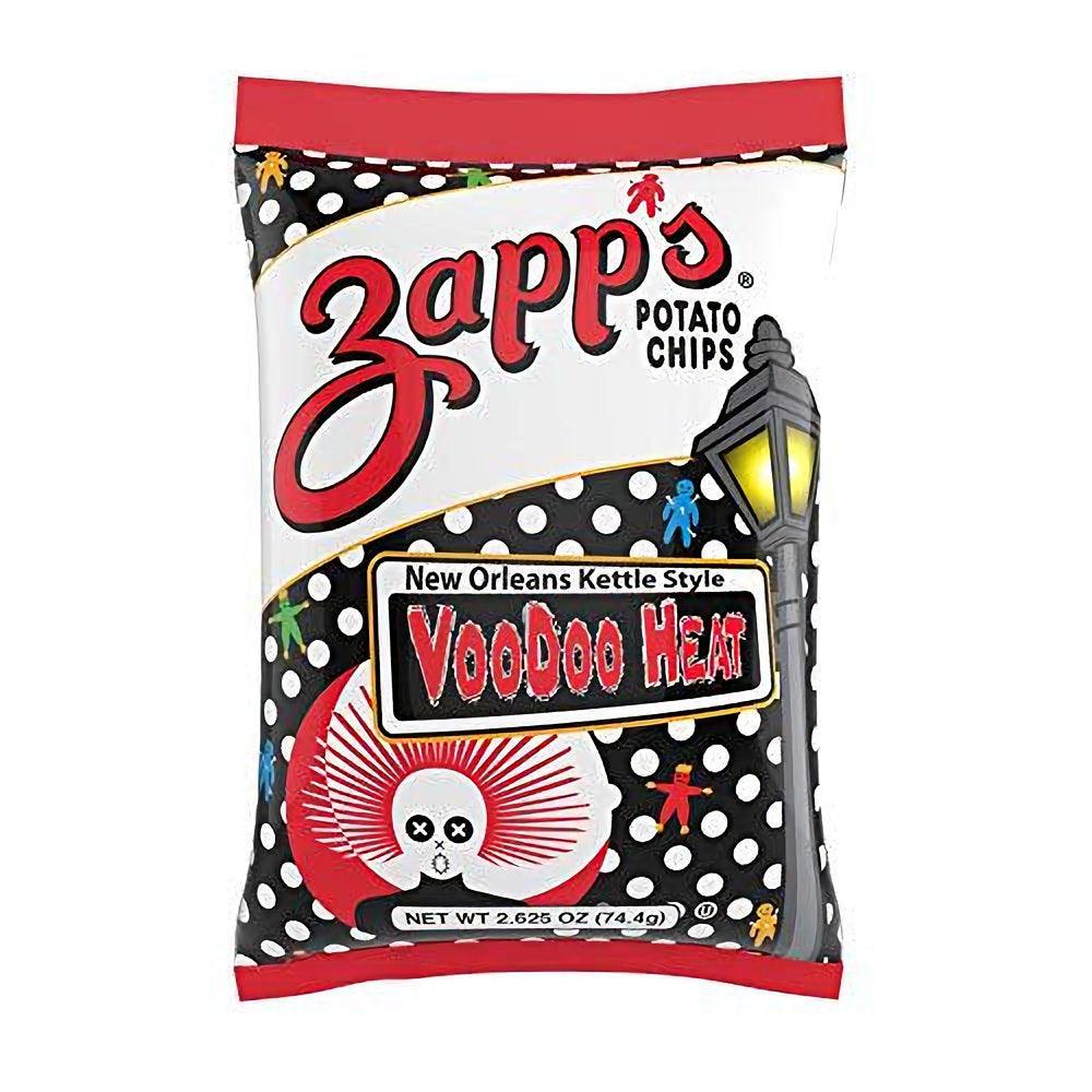 ZAPP'S Potato Chips Variety Pack | Evil Eye, Voodoo, Voodoo Heat, Mesquite BBQ, Cajun Dill Gatortator, 2.5 Oz Hungry Sized Bags | 5-Pack