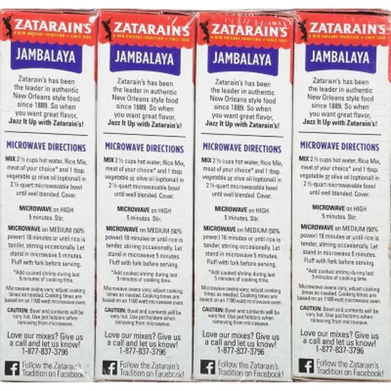 Zatarain'S Jambalaya Rice Dinner Mix (8 Oz., 4 Pk.)