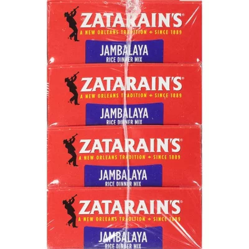 Zatarain'S Jambalaya Rice Dinner Mix (8 Oz., 4 Pk.)