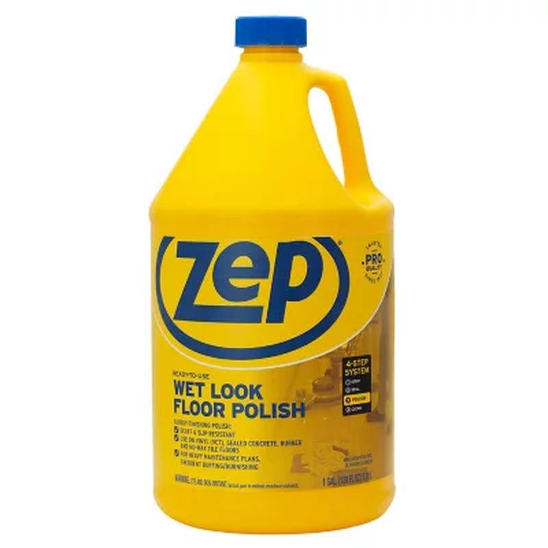 Zep Commercial Wet-Look Floor Polish Glossy Finish (1 Gal.)