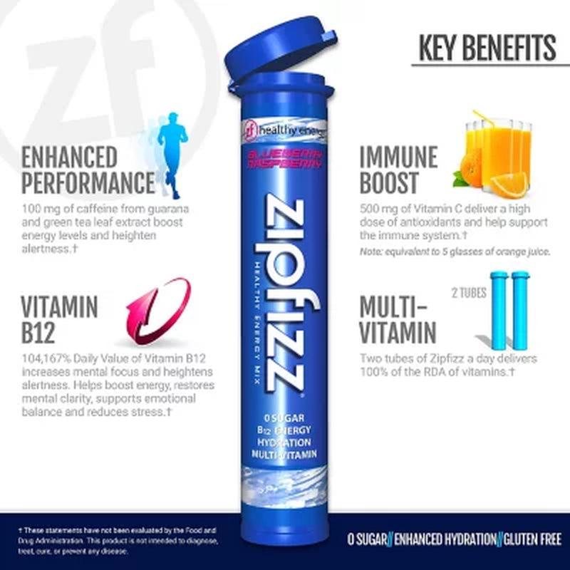 Zipfizz Energy Drink Mix, Blue Raspberry (20 Ct.)