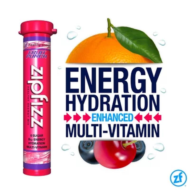 Zipfizz Energy Drink Mix, Fruit Punch (20 Ct.)