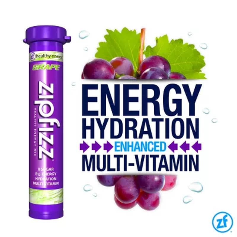 Zipfizz Energy Drink Mix, Grape (20 Ct.)