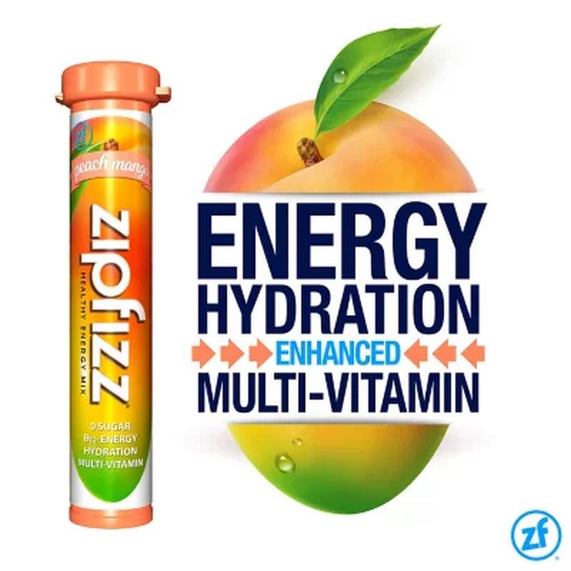 Zipfizz Energy Drink Mix, Peach Mango (20 Ct.)