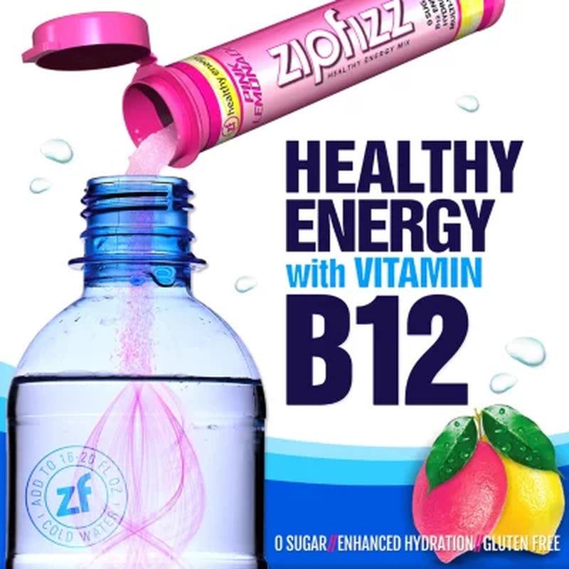 Zipfizz Energy Drink Mix, Pink Lemonade (20 Ct)