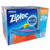 Ziploc Easy-Open Tabs Freezer Quart Bags (216 Ct.)