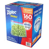 Ziploc Storage Slider Quart Bags (160 Ct.)