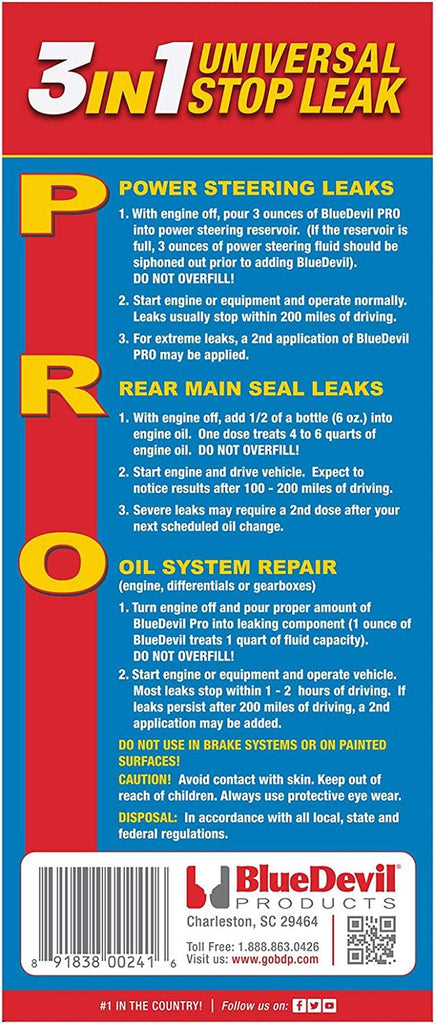 00241 Pro Universal Leak Repair - 12 Ounce