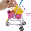 Barbie Stroll & Play Pups Playset with Blonde Doll, Transforming Stroller, 2 Pets & Accessories