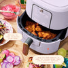 Beautiful 6 Qt Air Fryer with Turbocrisp Technology and Touch-Activated Display, Lavender by Drew Barrymore