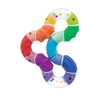 Nuby Twista Teether Toy for Babies, Multicolor Design