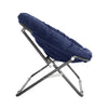 Urban Shop Polyester Folding Chair, Blue