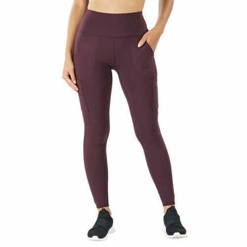 Spyder Ladies' Cargo Legging - Red - Medium - Free Shipping