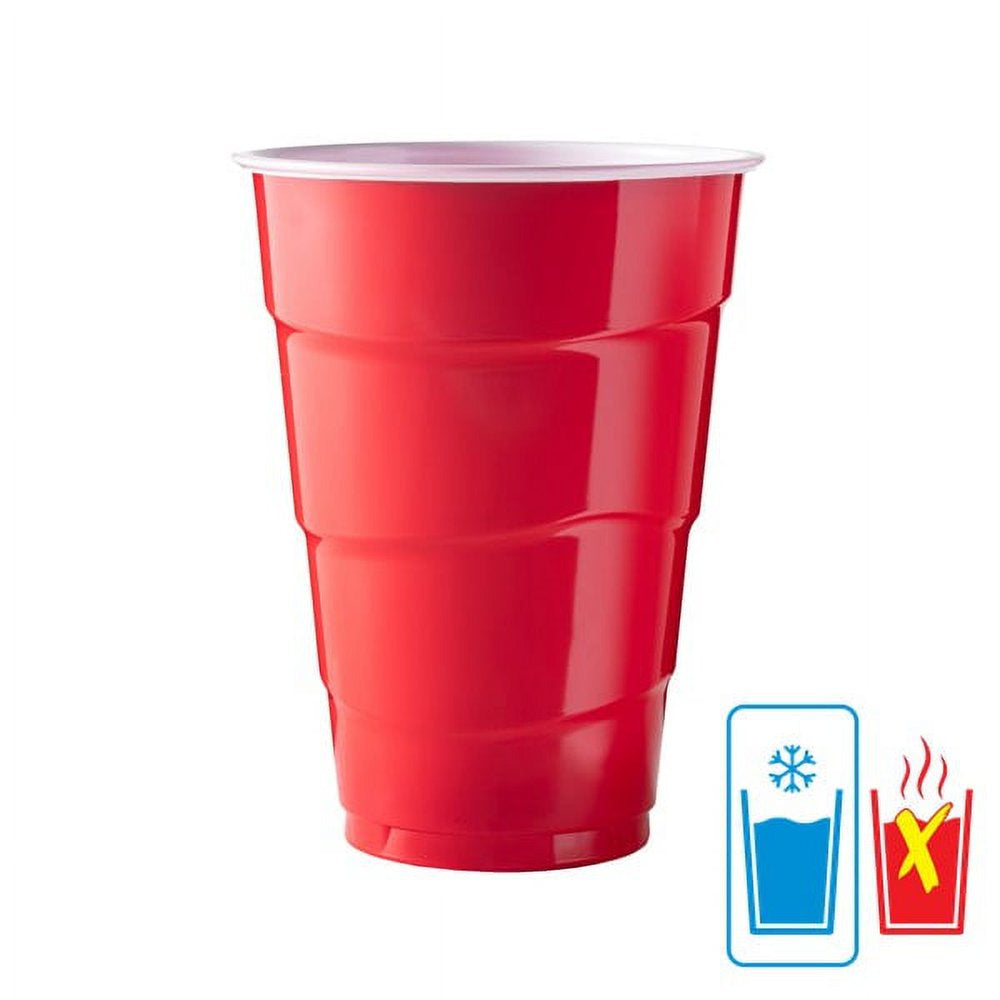  Kirkland Signature Chinet 18 Oz Red Plastic Cups