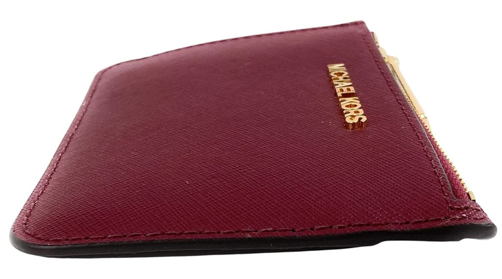 Michael Kors Jet Set Travel Small Coin Pouch with ID 35F7Gtvu1L-Mulberry (Mulberry)